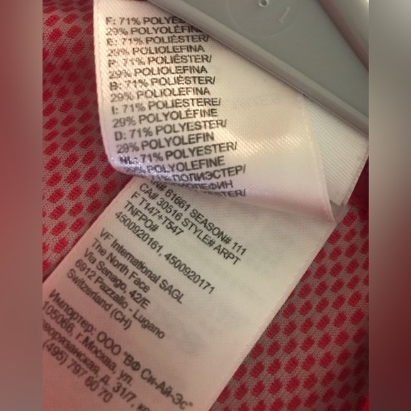 Womens The North Face 1/4 zip short sleeve shirt Size L - Picture 5 of 8